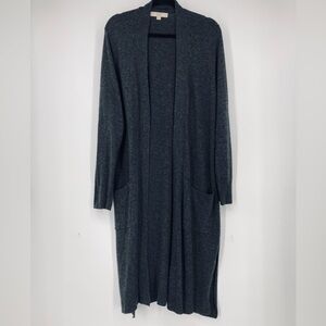 Loft Plus Elegant Open Front Long Cardigan Size 16-18